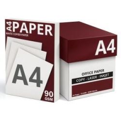 Value A4 Copier Paper Ream-Wrapped 90gsm White [5 x 500 Sheets] (2500 Sheets)