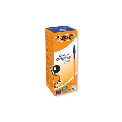 Bic Orange Fine Ballpoint Pen Blue (20 Pack) 1199110111