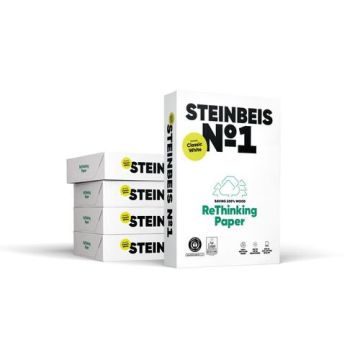 Steinbeis No.1 Recycled Paper Off-White A4 80gsm (Pack of 2500) 10025
