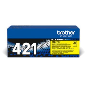 Brother TN-421Y Toner Cartridge Original Yellow (TN421Y)