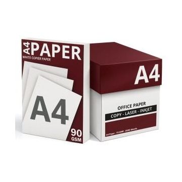 Value A4 Copier Paper Ream-Wrapped 90gsm White [5 x 500 Sheets] (2500 Sheets) (Thumbnail)