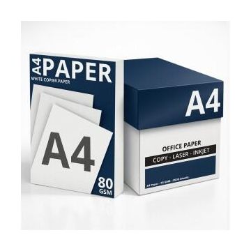 Value A4 Copier Paper Ream-Wrapped 80gsm White [5 x 500 Sheets] (2500 Sheets) (Thumbnail)