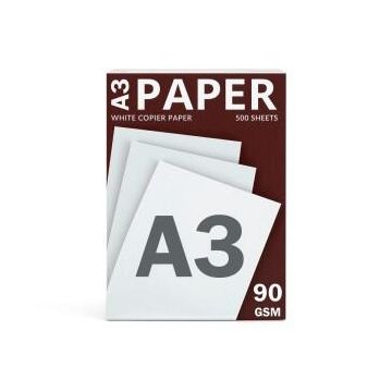 Value A3 Copier Paper White Ream 90gsm (500 Sheets) (Thumbnail)
