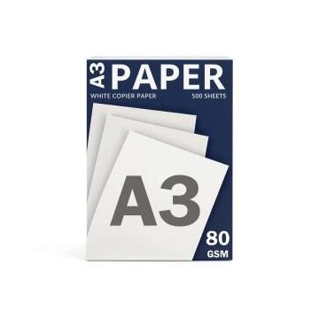 Value A3 Copier Paper White Ream 80gsm (500 Sheets) (Thumbnail)