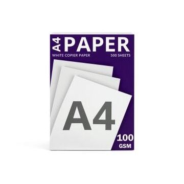 Value A4 Copier Paper White Ream 100gsm (500 Sheets) (Thumbnail)