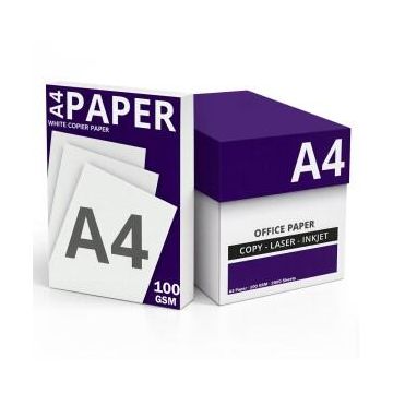 Value A4 Copier Paper Ream-Wrapped 100gsm White [5 x 500 Sheets] (2500 Sheets) (Thumbnail)