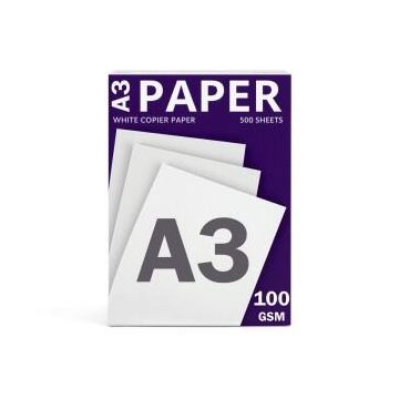 Value A3 Copier Paper White Ream 100gsm (500 Sheets) (Thumbnail)